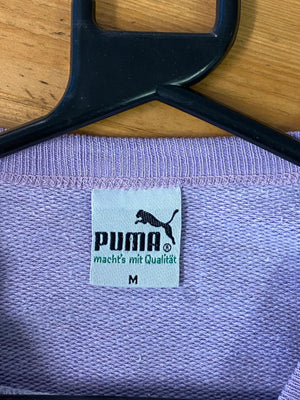 Vintage Puma “London Club” Purple & White Sweatshirt