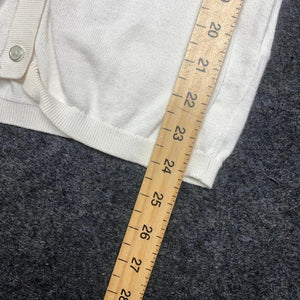 White Tommy Hilfiger Cardigan Men's Small