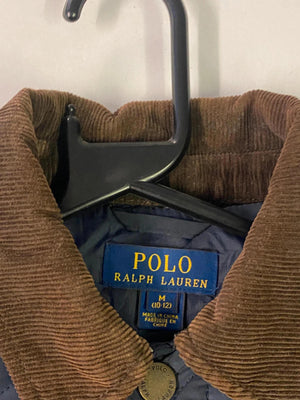 Polo ralph lauren quilted Jacket  Kids M 10–12  Navy