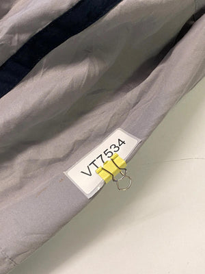 Vintage Reebok International Grey/Black Full-Zip Track Jacket