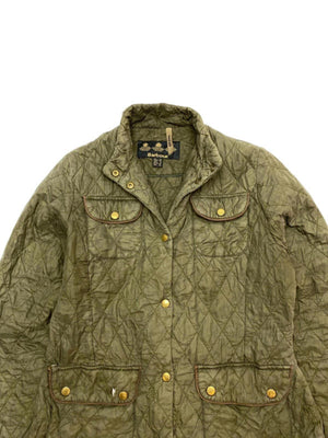Green Barbour Quilted Jacket Women's Large