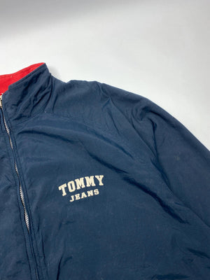 Tommy Jeans Hilfiger Denim Navy & Red Jacket