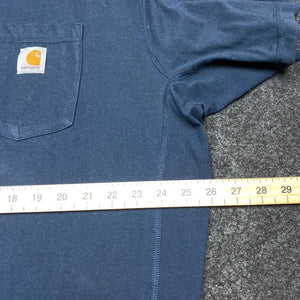 Navy Carhartt T-shirt Men's XXL
