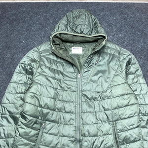 Green Champion Puffer Jacket Men's Large