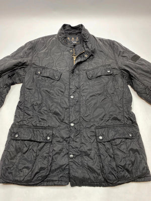 Barbour International Black Quilted Jacket (Men’s XXL)
