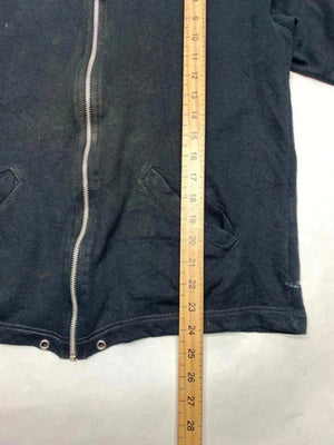 Champion USA Full Zip Sweatshirt – Vintage 90s – Black/Grey – Size S  📏 Size