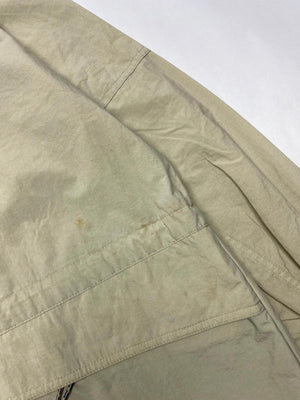 Columbia Vintage Beige & Navy Lightweight Jacket – Women’s XL