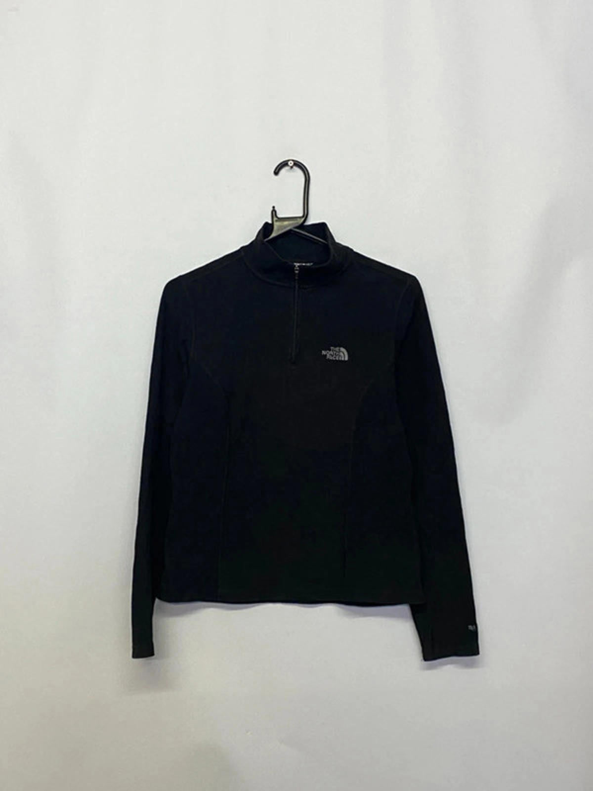 The North Face Black 1/4 Zip Fleece