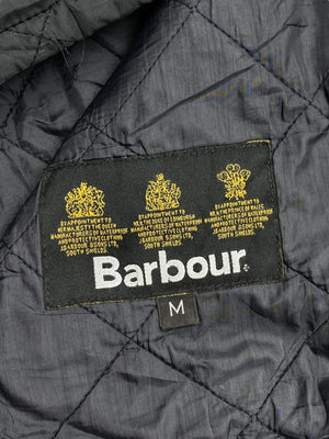 Black Barbour Quilted Jacket Men's Medium