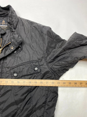 Barbour International Black Quilted Jacket (Men’s XXL)