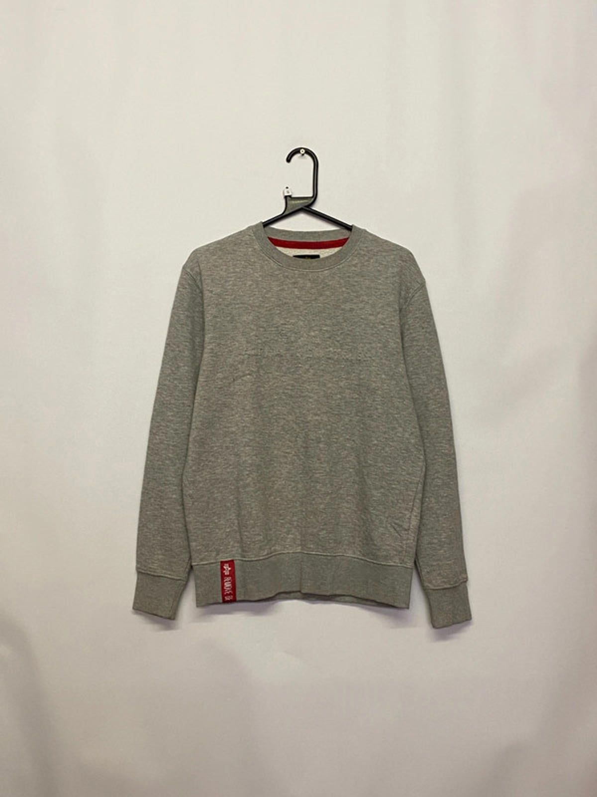 Alpha Industries Grey Crewneck Sweatshirt