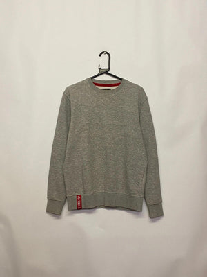 Alpha Industries Grey Crewneck Sweatshirt
