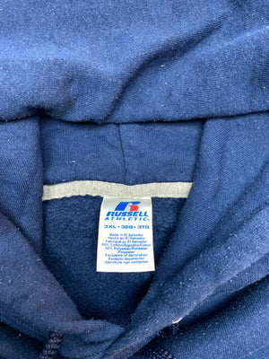 Russell Athletic Navy Hoodie 3XL – Heavyweight Vintage Fit