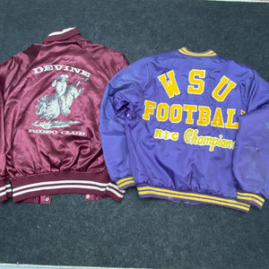 24 items Baseball Jacket Bundle Sale Northern Pole Vintage Wholesale 