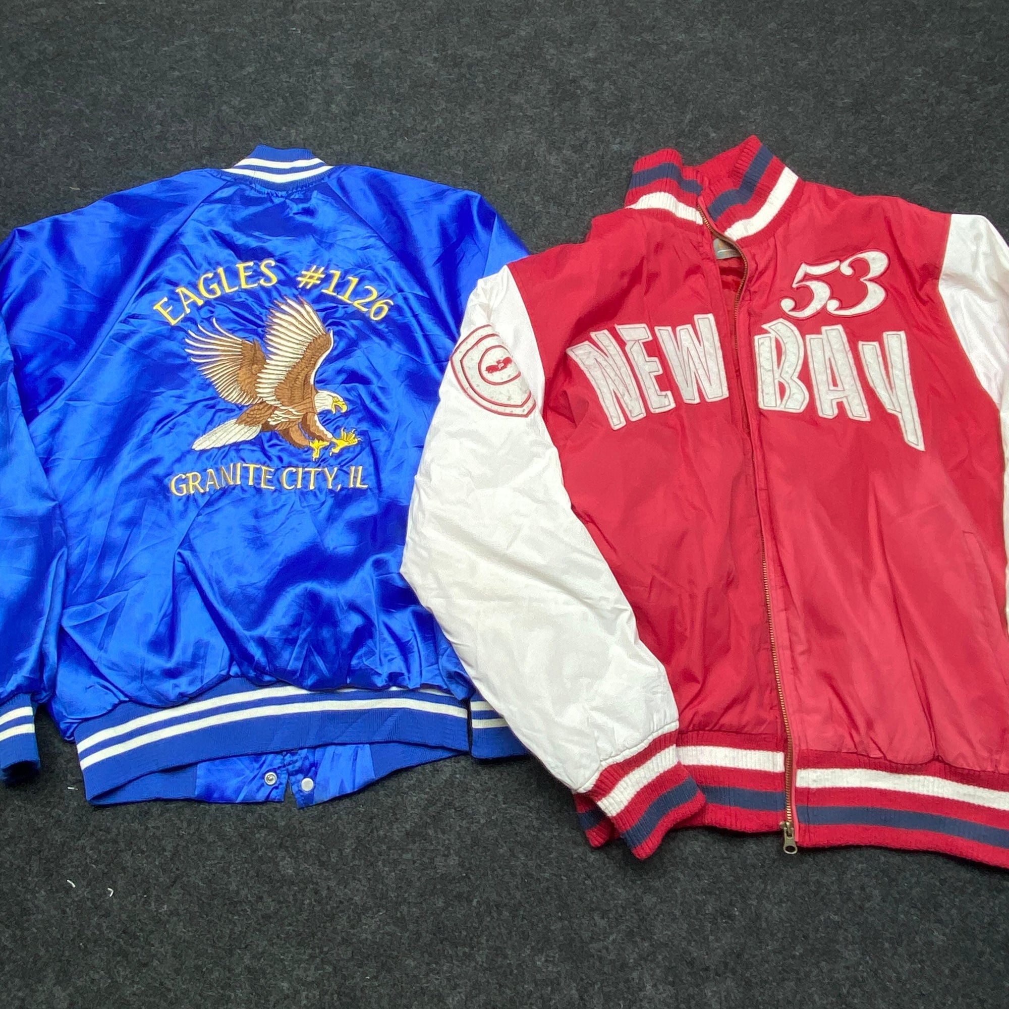 24 items Baseball Jacket Bundle Sale Northern Pole Vintage Wholesale 