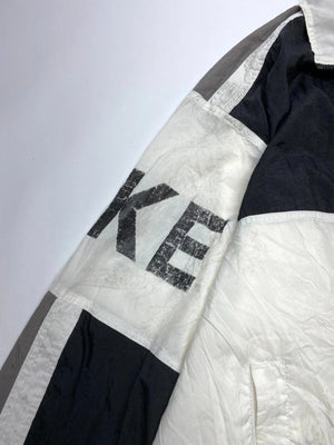 Nike Vintage Black & White Full-Zip Track Jacket (Men’s XL)
