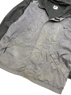 Vintage 90s Grey Nike Windbreaker Men's XL