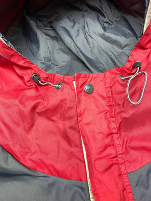 Columbia Sportswear Company Red & Charcoal Hooded Jacket (Men’s size not shown, fits L–XL)