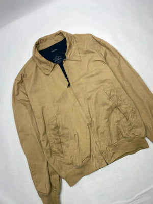 Nautica Tan Harrington Jacket XL – Classic Zip Jacket