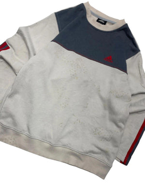 Grey Adidas Sweatshirt Women's Medium