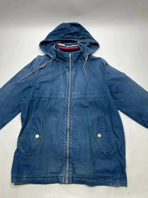 🧥 Tommy Jeans Hooded Jacket – Blue (Size XL)