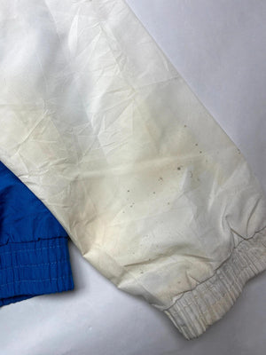 Lacoste Blue & White Full-Zip Windbreaker Jacket (Men’s L)