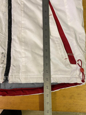 Vintage Umbro White & Red Technical Ski / Windbreaker Jacket