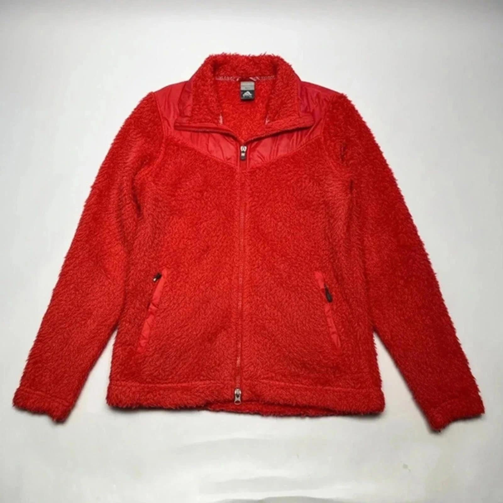 Nike ACG Red High-Pile Sherpa Fleece Jacket – Women’s XL
