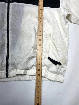 Nike Vintage Black & White Full-Zip Track Jacket (Men’s XL)
