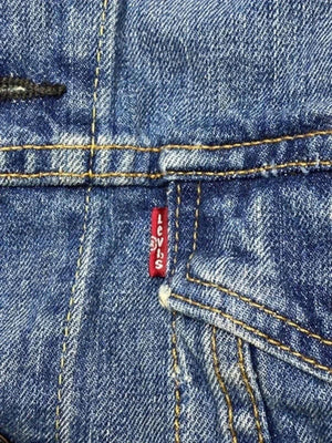 Blue Levi's Denim Jacket Men's Small