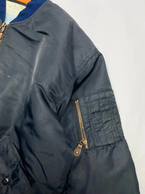 Vintage Straight Line Company MA-1 Bomber Jacket