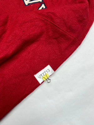 Old Navy Red Fleece Logo Hoodie (Men’s XL)