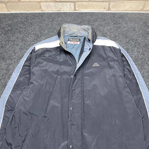 Navy Kappa Parka Jacket Men's XL