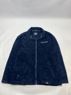 Dickies Navy Full-Zip Fleece Jacket (Men’s L)