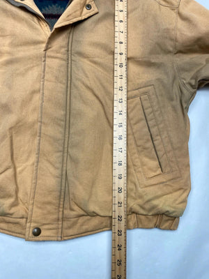 Pendleton Wool Lined Canvas Bomber Jacket