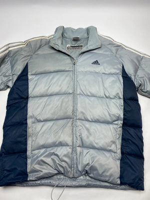 Adidas Vintage Two-Tone Puffer Jacket