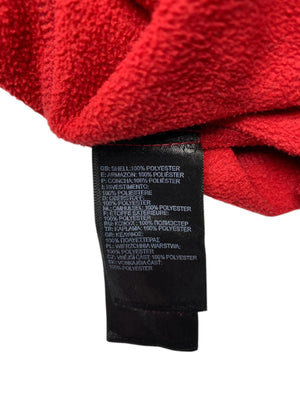 Red North Face Fleece Men's Medium