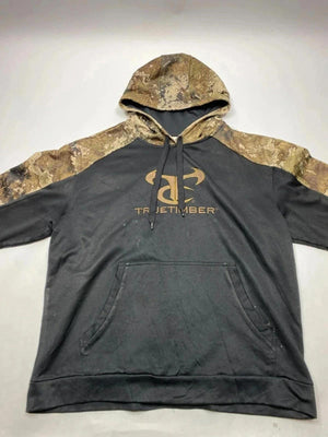 🦌 TrueTimber Camo Sleeve Hoodie – Men’s L
