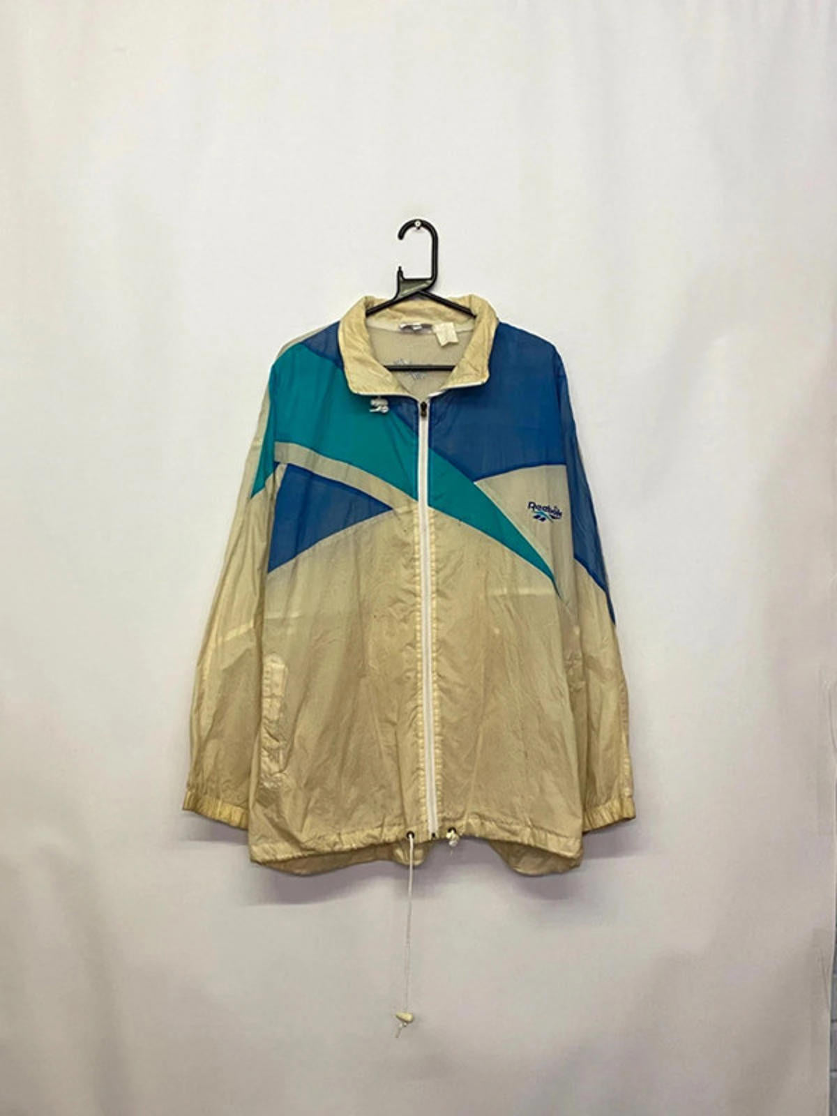 Vintage Reebok 90s Colourblock Windbreaker Jacket