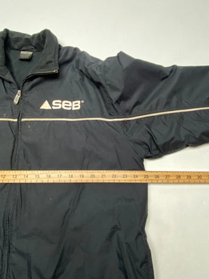 Nike Black Padded Jacket Football Training Bench Coat Men’s M