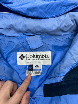 Columbia Women’s XL Interchange Waterproof Jacket – Blue