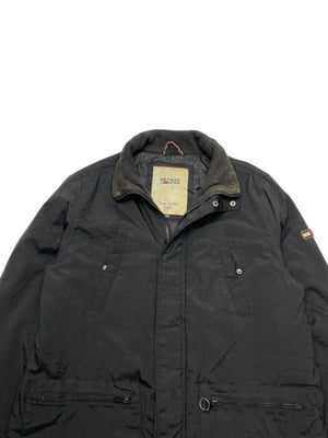 Black Hilfiger Denim Parka Men's XL
