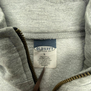 Grey Old Navy Quarter zip Men's Large