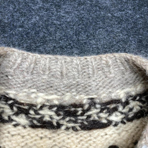 Vintage Grey Knitted Jumper Men's XS