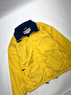 Vintage Columbia Sportswear Yellow Fleece-Lined Jacket