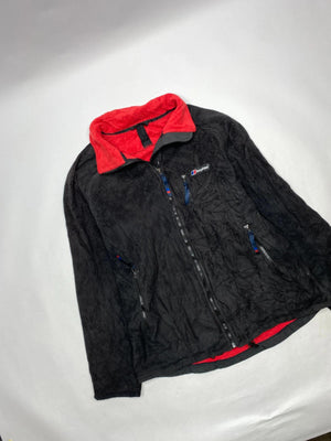 Berghaus Black & Red Full-Zip Fleece Jacket (Men’s L)