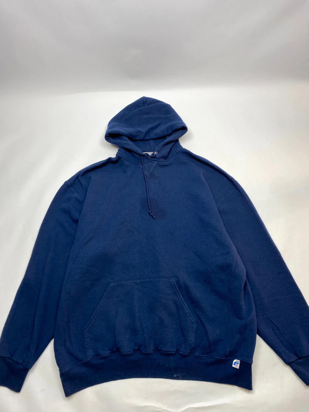 Russell Athletic Navy Hoodie 3XL – Heavyweight Vintage Fit