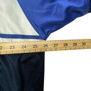 Vintage 90s Navy and White Lotto Track Jacket Men's XXL
