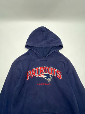 New England Patriots NFL Hoodie Navy Youth XL (Fits Men’s S/M)