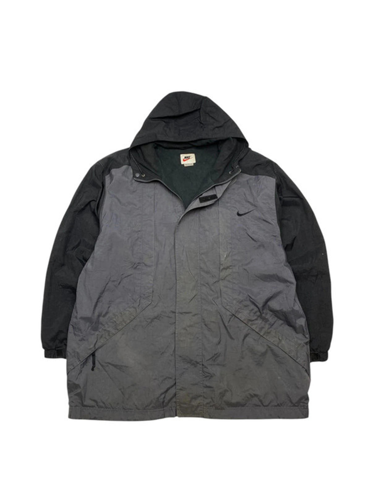 Vintage 90s Grey Nike Windbreaker Men's XL